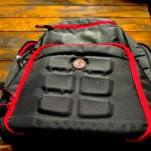 Six pack fitness travel meal prep backpack